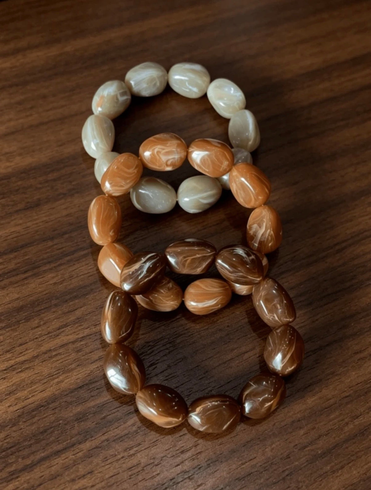 Neutral Beaded Bracelets