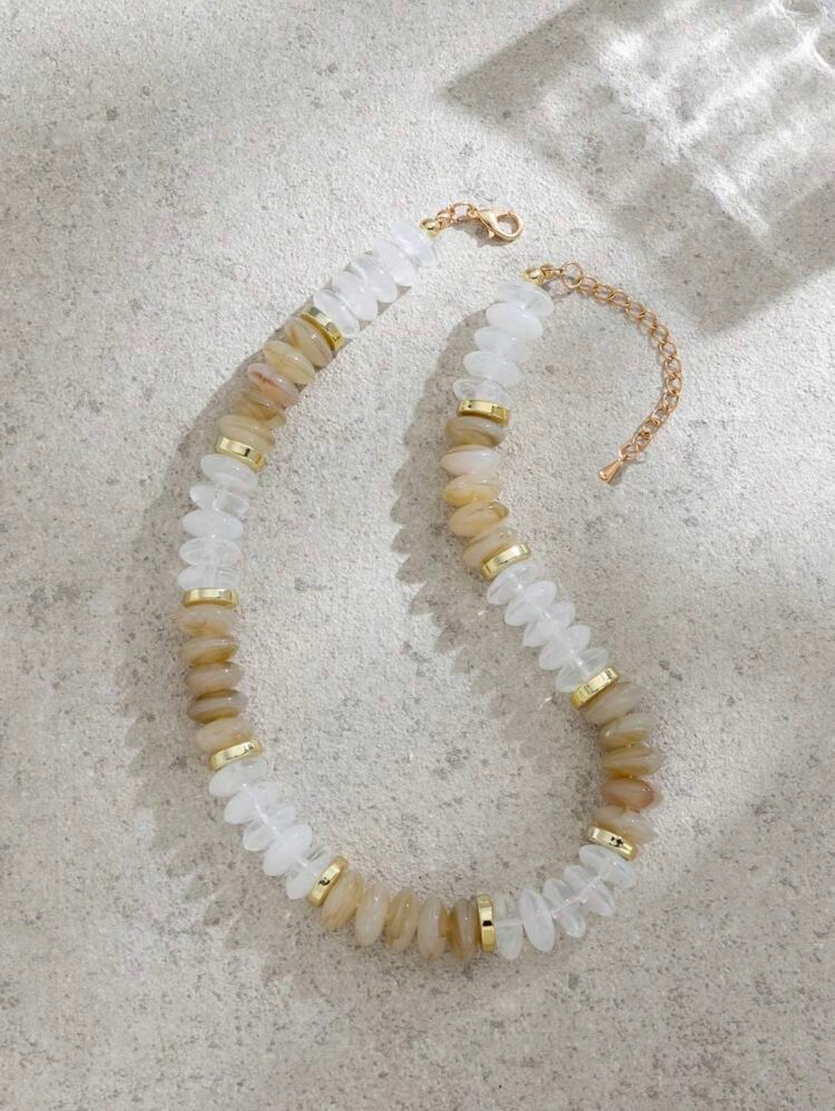 Champagne Taupe Necklace